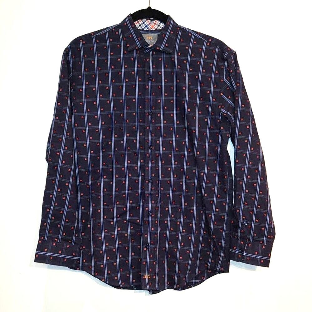 Thomas Dean button down - boys large 14/16